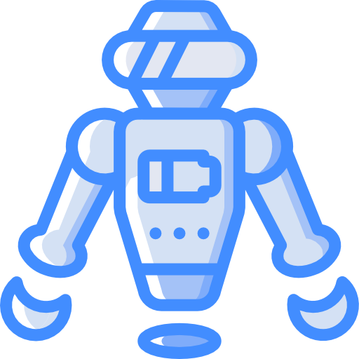 Robotics Basic Miscellany Blue icon