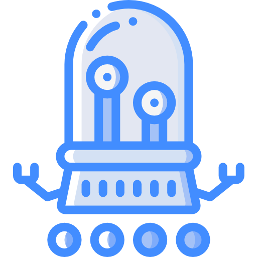 robótica Basic Miscellany Blue Ícone