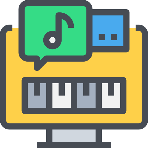 Video player Justicon Lineal Color icon