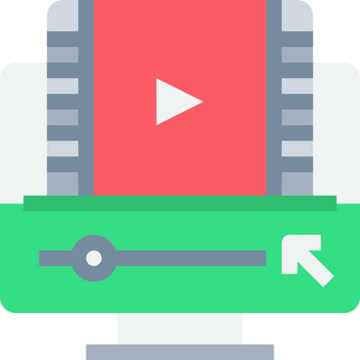 Video player Justicon Flat icon