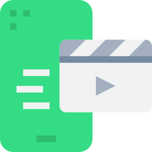 videoplayer Justicon Flat icon