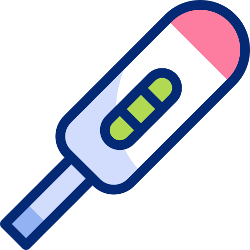 schwangerschaftstest Basic Accent Lineal Color icon