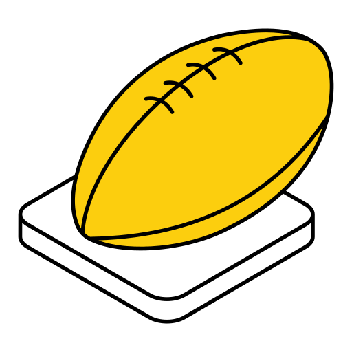 rugby Generic color lineal-color icon
