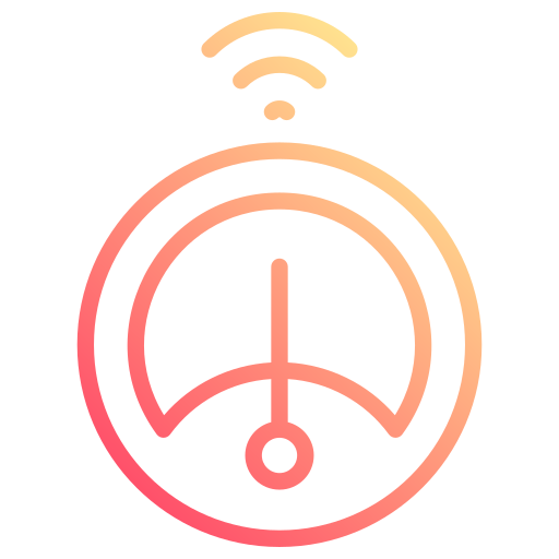 Smart meter Generic gradient outline icon