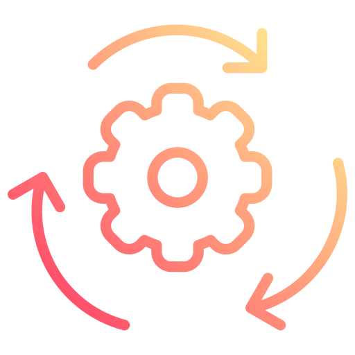 Processor Generic gradient outline icon