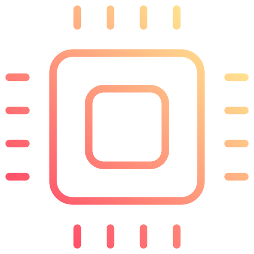 chip Generic gradient outline icoon