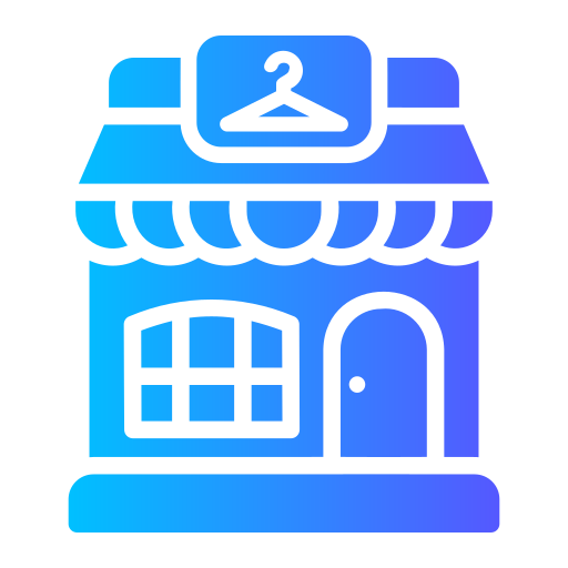 Laundry shop Generic gradient fill icon