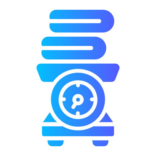 Weight Generic gradient fill icon