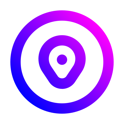 gps-pin Generic gradient outline icon