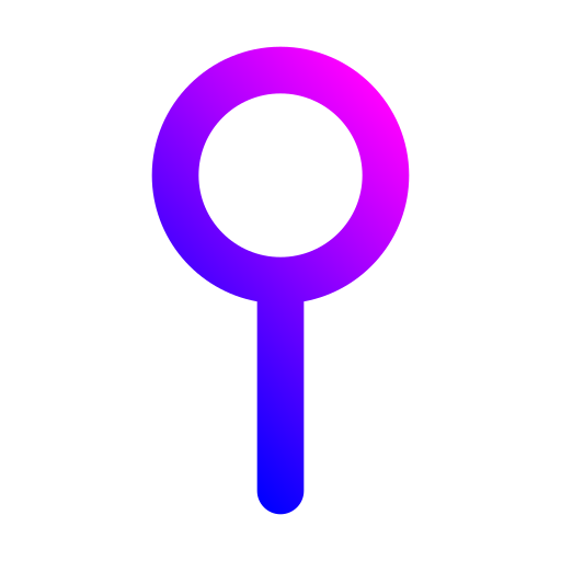 ピン Generic gradient outline icon