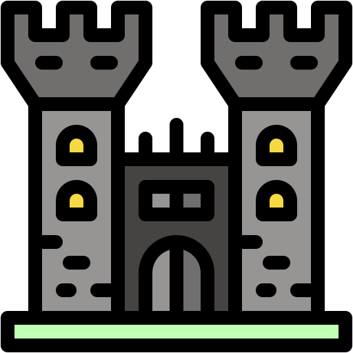 Castle Generic color lineal-color icon