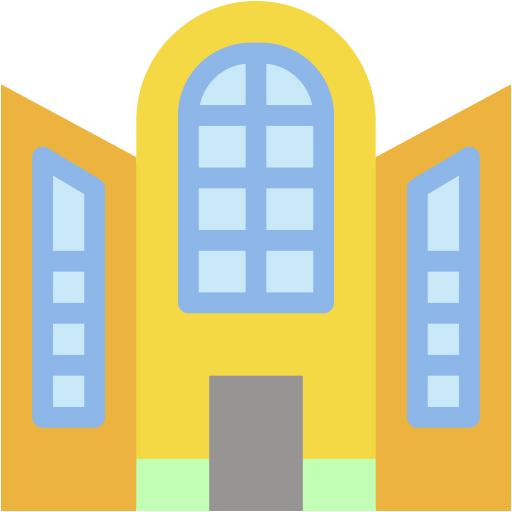 Shopping mall Generic color fill icon
