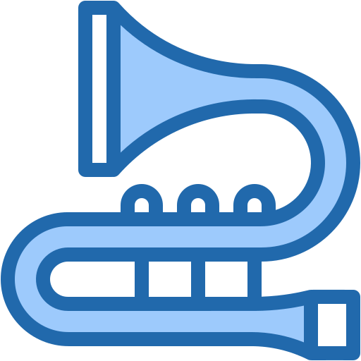 Trombone Generic color lineal-color icon