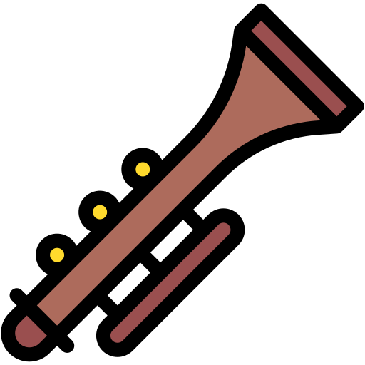 Clarinet Generic color lineal-color icon