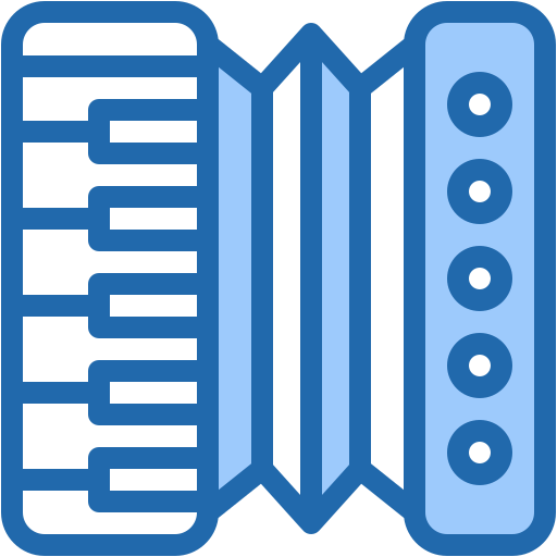 accordeon Generic color lineal-color icoon