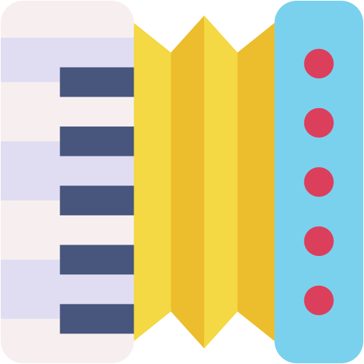 fisarmonica Generic color fill icona