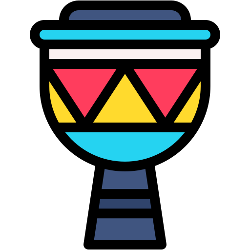 Djembe Generic color lineal-color icon