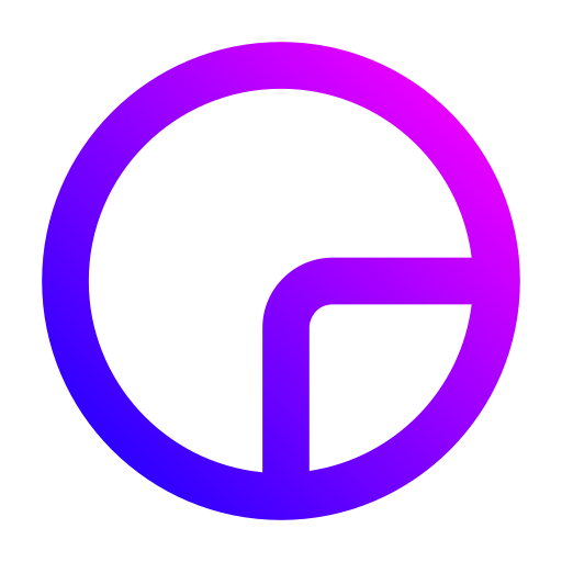 クリッピング Generic gradient outline icon