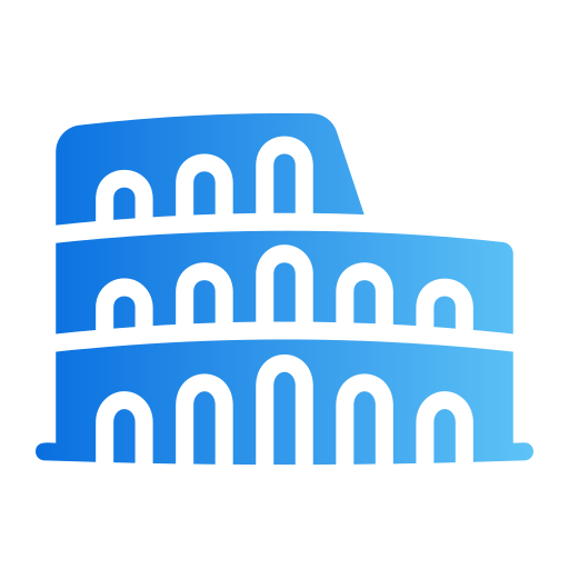 Colosseum Generic gradient fill icon