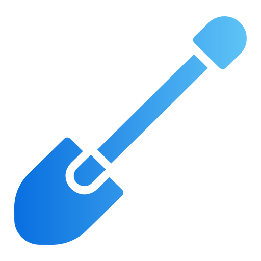 Shovel Generic gradient fill icon