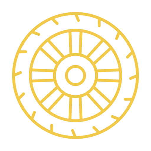 neumático Generic color outline icono