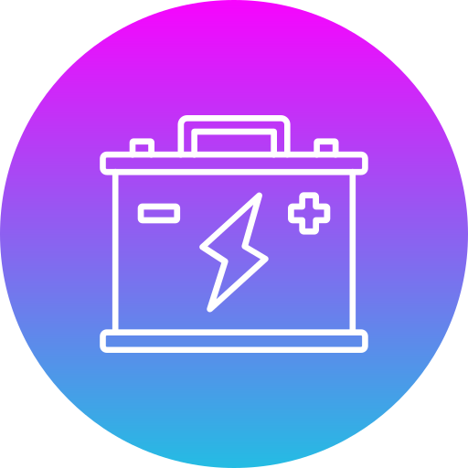 autobatterie Generic gradient fill icon