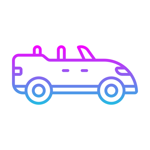 cabrio-auto Generic gradient outline icon