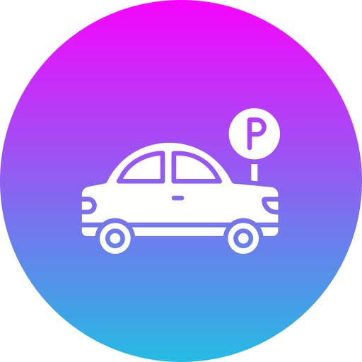 Parking Generic gradient fill icon