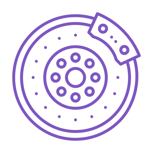 Disc brake Generic color outline icon