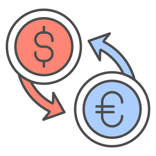 Exchange rate Generic color lineal-color icon