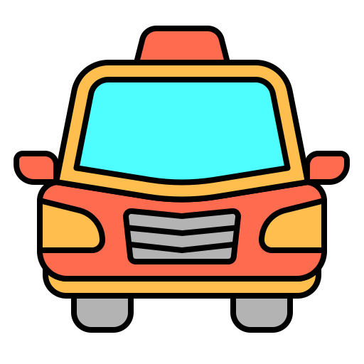 taksówka Generic color lineal-color ikona
