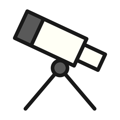 Telescope Generic color lineal-color icon