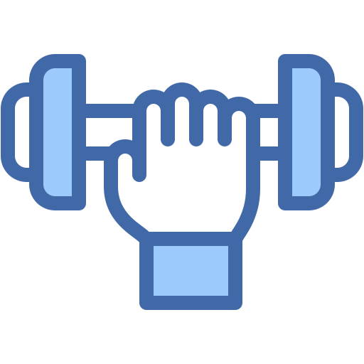 Dumbbell Generic color lineal-color icon