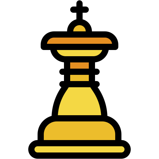 pièce d'échecs Generic color lineal-color Icône
