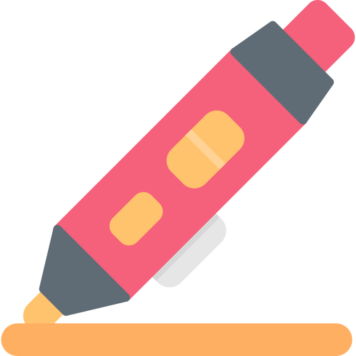 3d-pen Generic color fill icoon