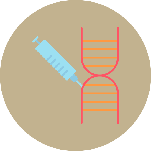 modificazione genetica Generic color fill icona