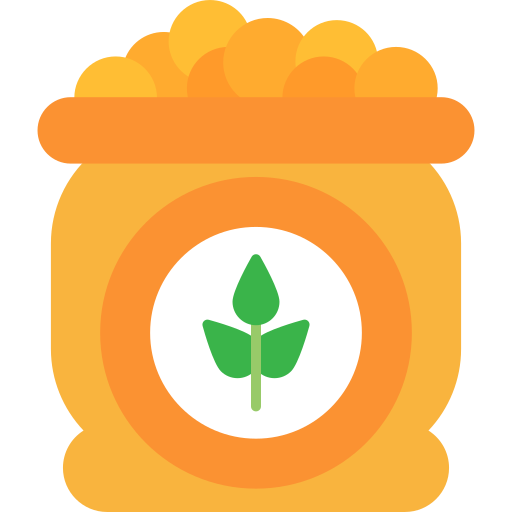 Seed bag Generic color fill icon