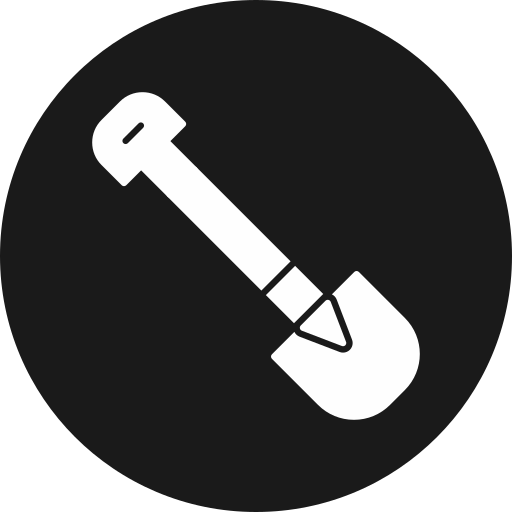 Shovel Generic black fill icon