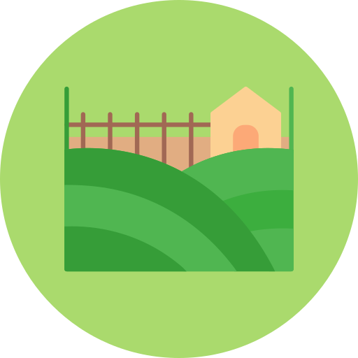 Land Generic color fill icon