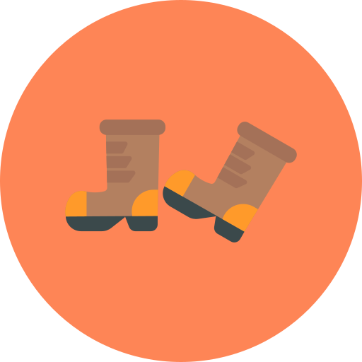Boot Generic color fill icon