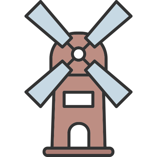 moulin à vent Generic color lineal-color Icône