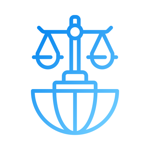 国際法 Generic gradient outline icon