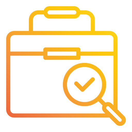 Security check Generic gradient outline icon