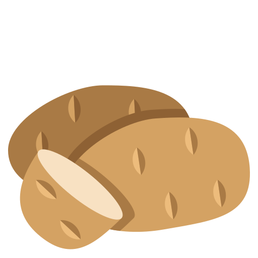 ziemniak Generic color fill ikona