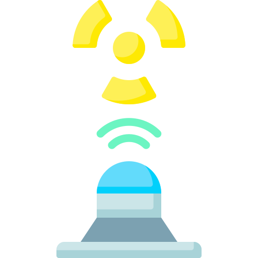 Radiation sensor Special Flat icon