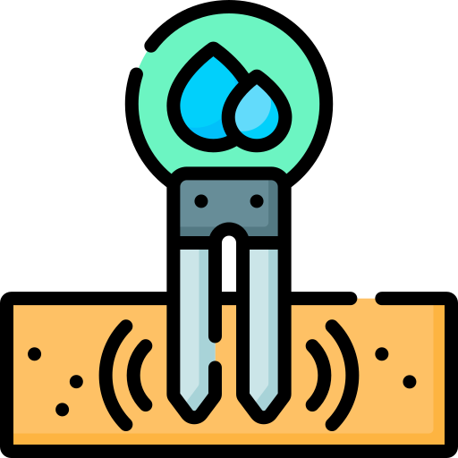 Soil sensor Special Lineal color icon