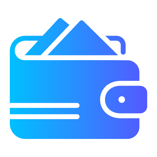 Wallet Generic gradient fill icon
