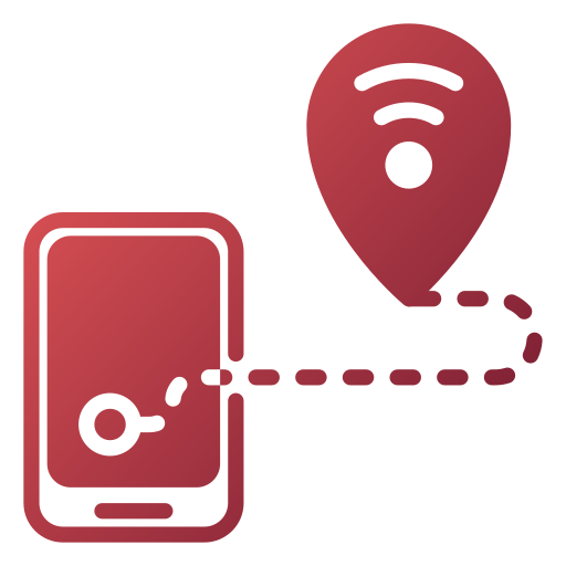 Map Generic gradient fill icon