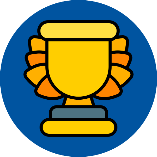 medaglia del trofeo Generic color lineal-color icona