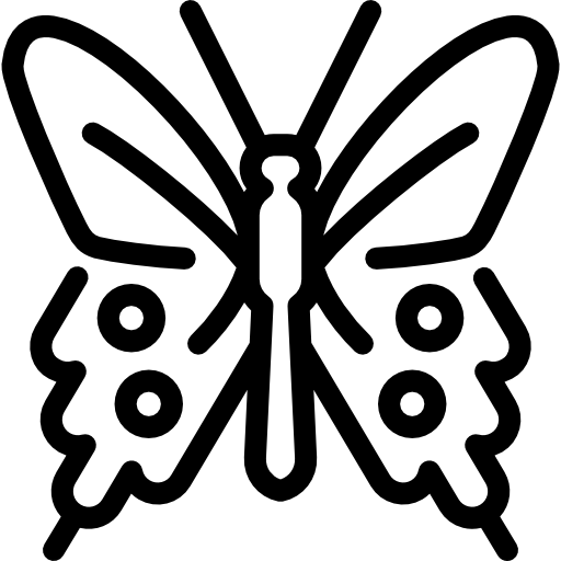 gewone roze vlinder Special Lineal icoon